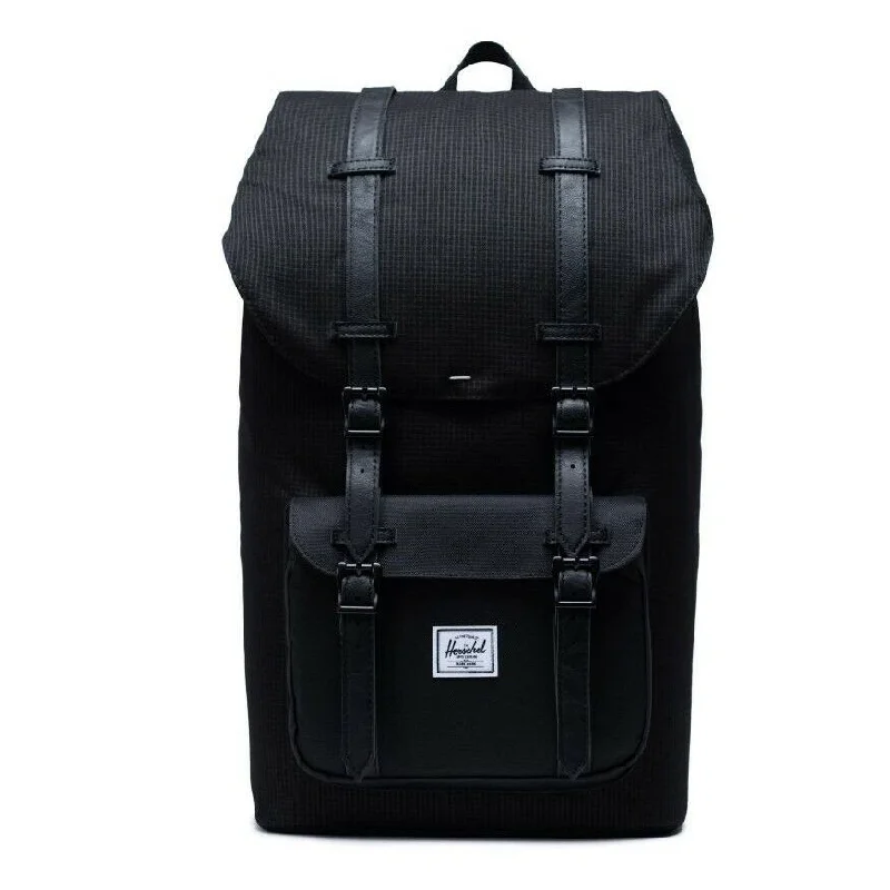 Weekend Savings Extravaganza Herschel Little America Backpack - Dark Grid/Black