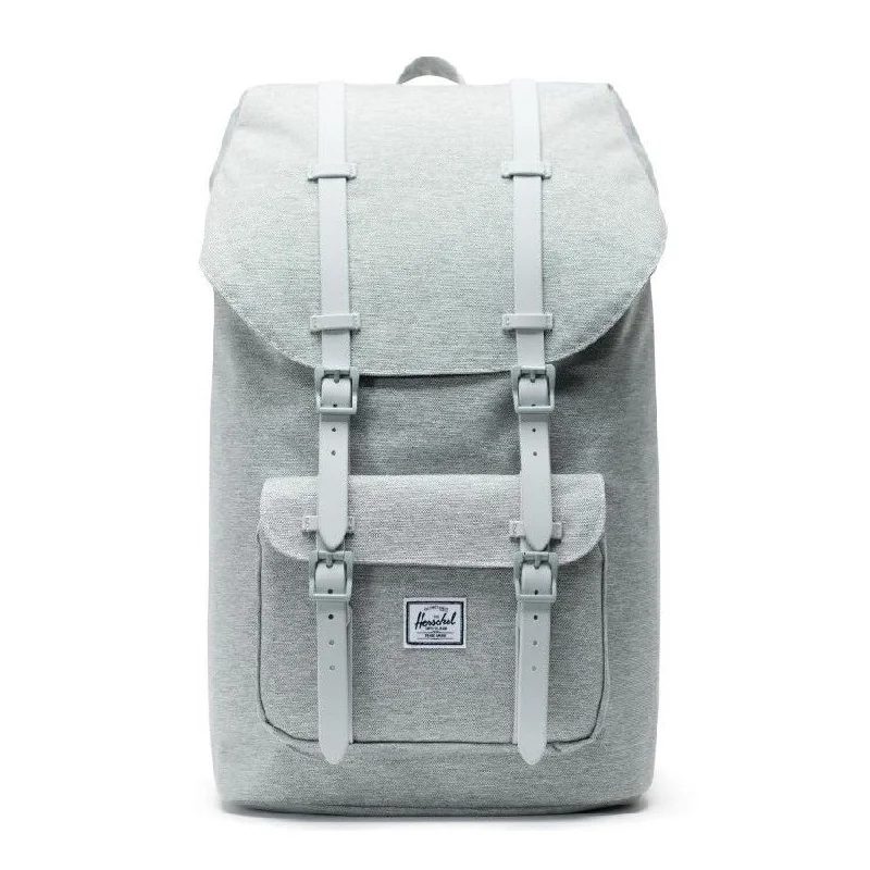 Weekend Bargains to Savor Herschel Little America Backpack - Light Grey Crosshatch