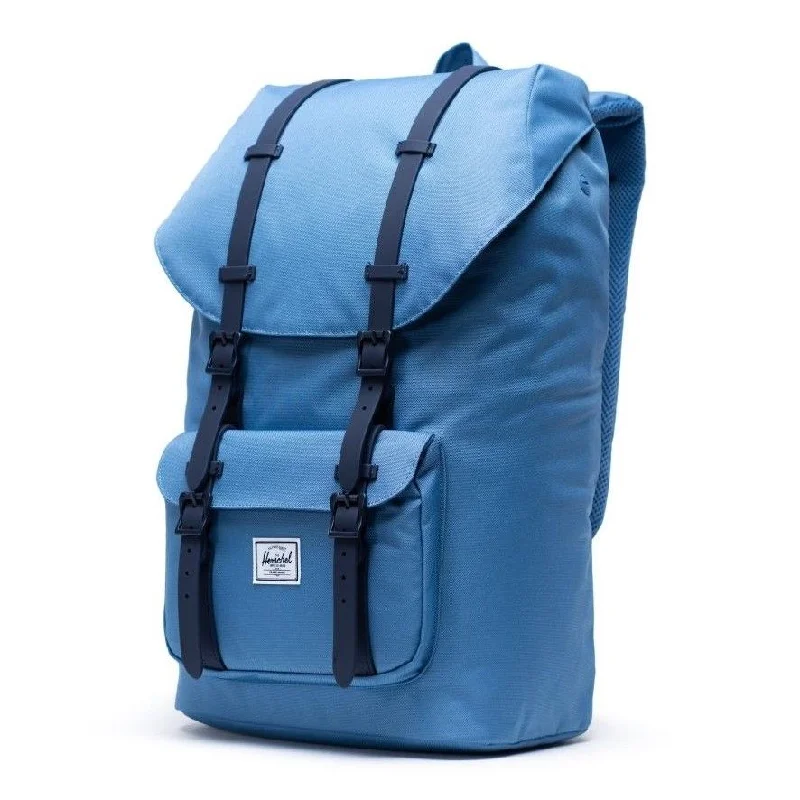 Weekend Deals That Amaze Herschel Little America Backpack - Riverside/Peacoat