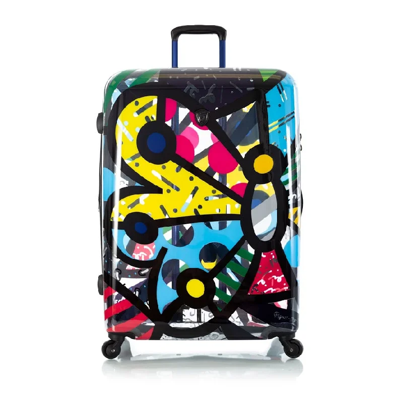 Weekend Specials You Can't Miss Heys Britto Butterfly Transparent 30" Spinner Luggage
