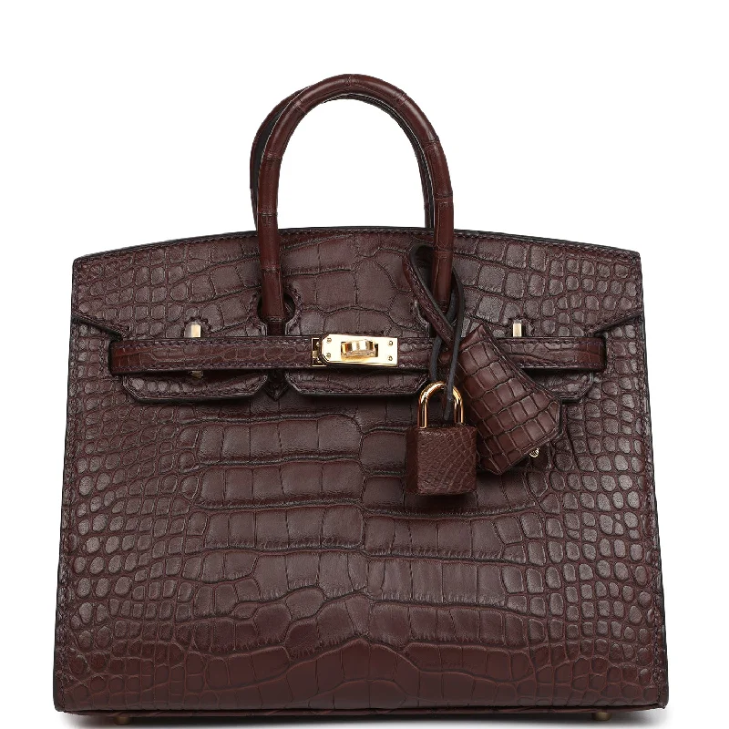 Weekend Shopping Bliss Hermes Birkin Sellier 20 Havane Matte Alligator Gold Hardware