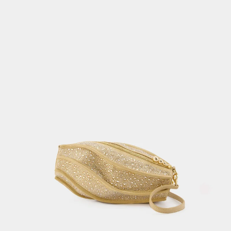 Amazing Deals Myrna Shoulder Bag - Cult Gaia - Leather - Gold