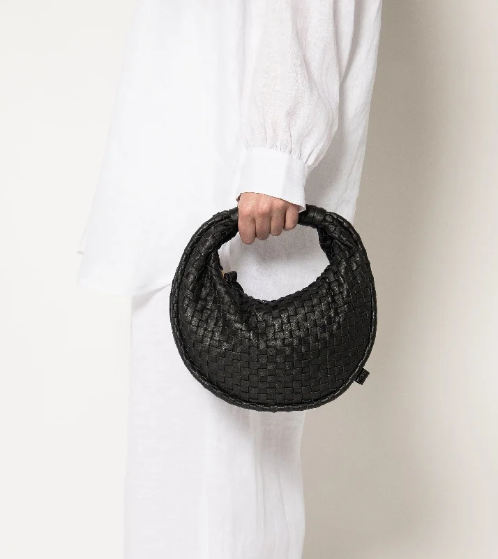 Weekend Offers That Excite Santiago Mini Hobo Bag | Black