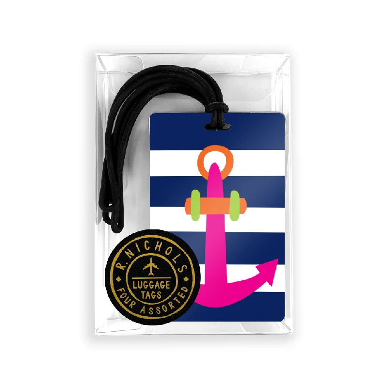 Hot Deal Nautical Luggage Tag Set